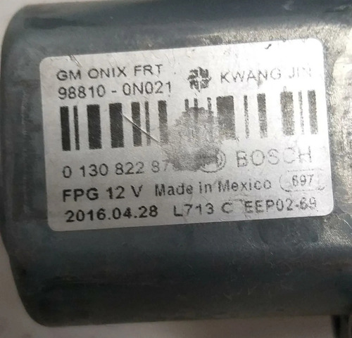 Maquina Vidro Elétrica Dianteira Direita Gm Onix 13/19
