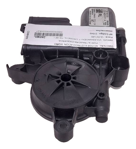 Motor Vidro Eletrico T-cross 2020 2021 Traseiro Esquerdo
