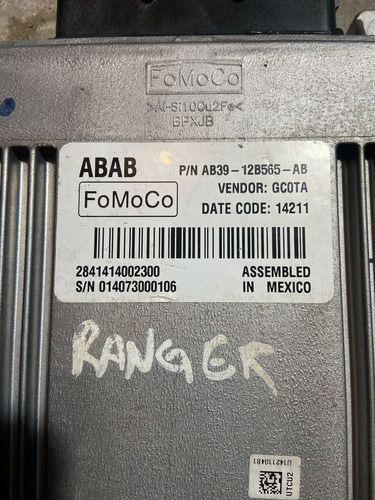 Módulo Câmbio Ford Ranger 3.2 2012 2013 2014 2015 A 2020