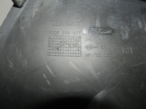 Para-barro Traseiro Direito Renault Logan 08/13 8200599977