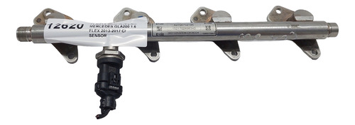 Flauta Dos Injetores Gla200 1.6 Flex 2013 A 2017 Com Sensor