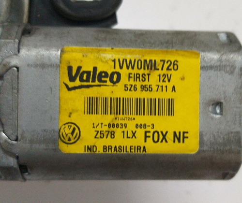 Motor Limpador Traseiro Vw Gol G6 1vw0ml726