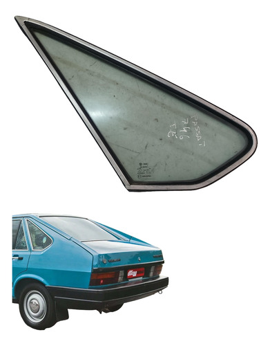 Vidro Janela Lateral Vw Passat 1978 1990 4 Portas Esquerdo