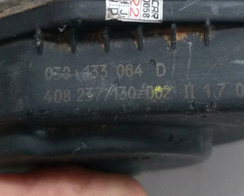 Corpo Borboleta Tbi Parati Gol 1.0 8v 16v 96/02 030133064d