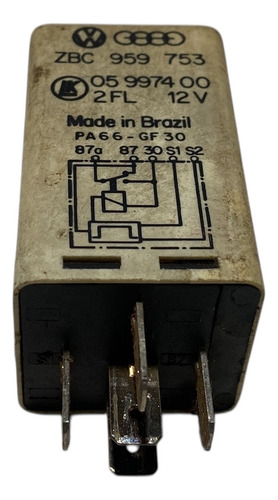 Relê Trava Elétrica Vw Santana Quantum Zbc959753