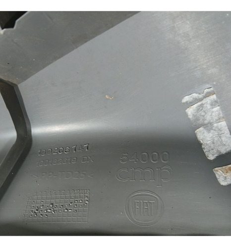 Moldura Coluna Traseira Direita Fiat Palio Wk 2012 (ap) Ptx