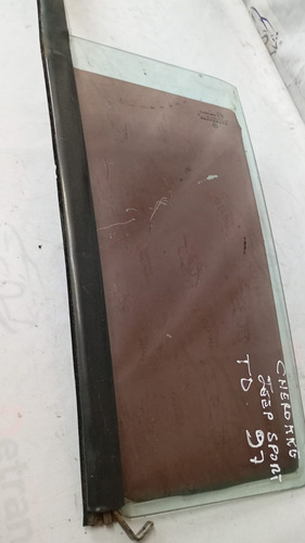 Vidro Fixo Traseiro Direito Cherokee  1997/2001 25510
