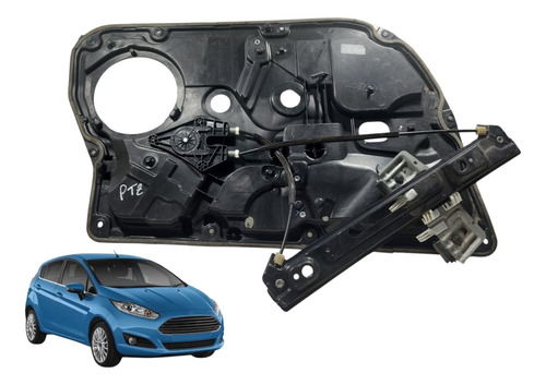 Máquina Vidro Dianteira Direita Ford New Fiesta 2014 (al)