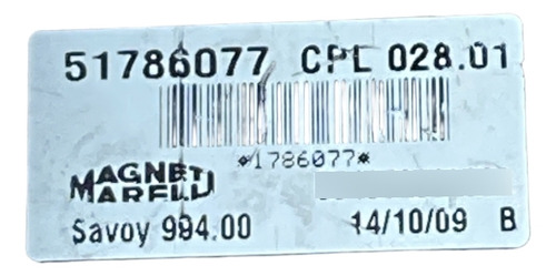 Caixa Fusível Gm Stilo 51786077