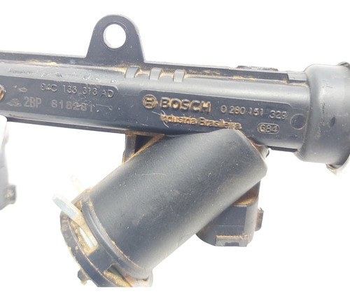 Flauta Dos Bicos Injetores Gol G7 G8 1.0 3 Cilindros Flex