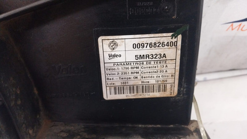Eletroventilador Defletor Punto 1.4 08 976826400 14601-00620