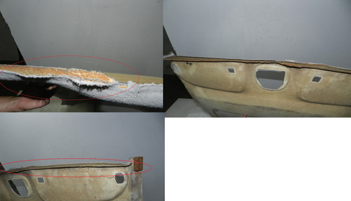 Forro Teto Peugeot 206 2 Portas Com Detalhe