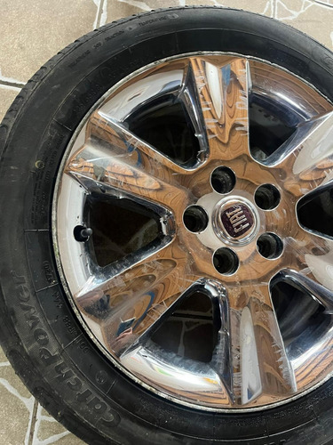 Roda Liga Pneu Aro 19 Fiat Freemont Cromado 2012 2013 2014