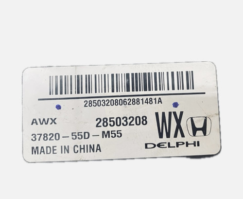 Módulo Injeção Honda City Fit 1.5 3782055dm55