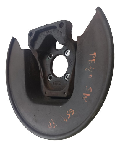 Defletor Disco Freio Traseiro Peugeot 206 207 Original