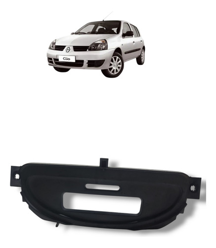 Moldura Computador Bordo Renault Clio 2008 (al)