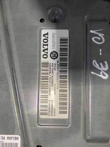 Modulo De Som Volvo Xc90 2016 2017