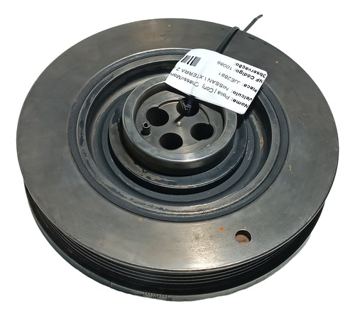 Polia Virabrequim Mwm 2.8 Sprint S10 Frontier Original