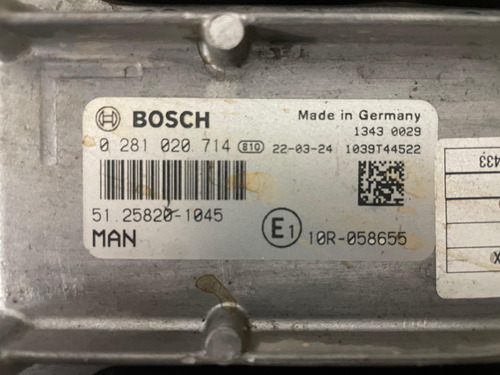 Módulo Injeção Vw 25.460 Ctm 6x2 2022/2023 - 0281020714