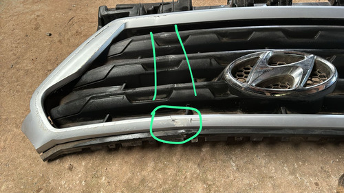 Grade Dianteira Hyundai Creta