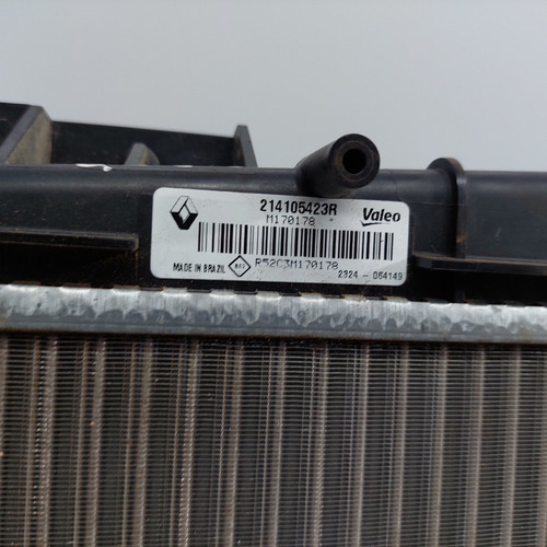 Radiador Da Água  Sandero / Duster 1.6 / 1.0 Ano 2014 A 2020