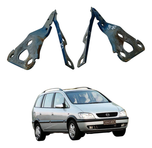 Par Dobradiça Capô Gm Zafira 2002 (ap)