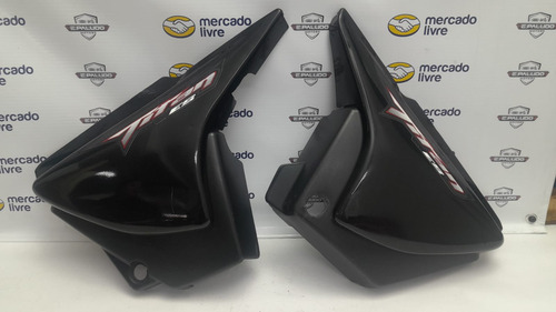 Par Tampa Lateral Carenagem Honda Cg Titan Es 150 04/08