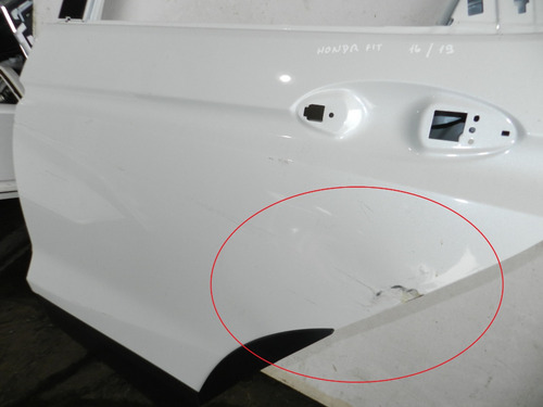 Porta Traseira Esquerda Honda Fit 2016 A 2019 Com Detalhes
