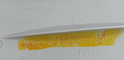 Moldura Coluna Dianteira Direita Cinto Ford Focus 09/13