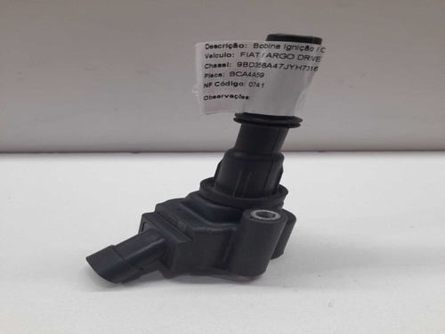 Bobina Ignição Fiat Argo Cronos Mobi 1.0 3cc 2019 2020