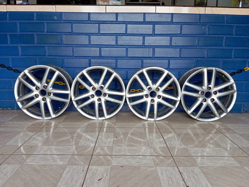 Jogo De Rodas Aro 17 Jetta Ano 2006 A 2010 C/ Detalhes