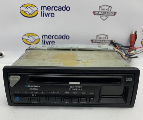 Rádio Blaupunkt Acd 2800 High Power 25 Wattsx4 Retrô