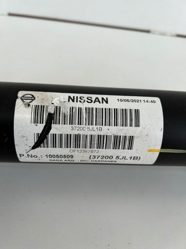Cardan Dianteiro Nissan Frontier 2.3 Automático 2021 2022