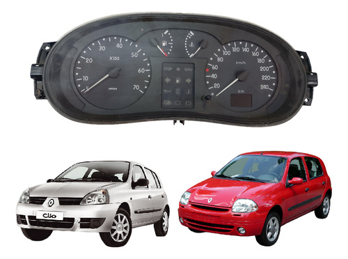 Painel Instrumentos Clio 1.0 16v 2000 2001 2002 03 2004 2005