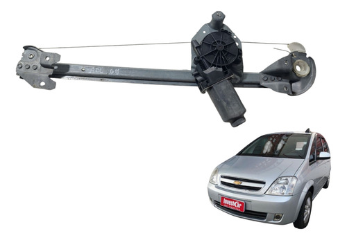 Máquina Vidro Traseira Esquerda Meriva 2011 (al) Com Detalhe