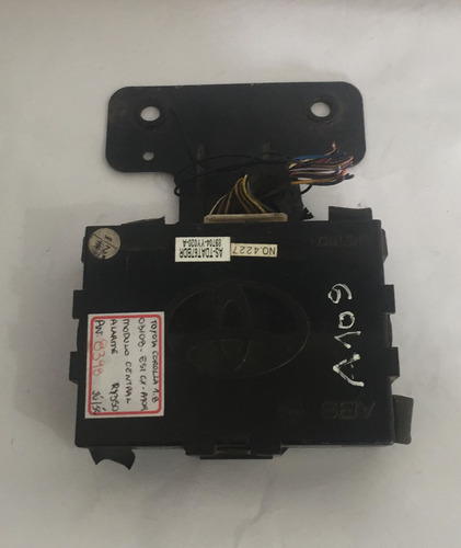Modulo Central Alarme Toyota Corolla 1.8 03/08 89704yy020a