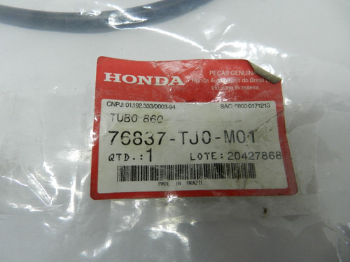 Mangueira Brucutu Honda Todos Os Modelos 76837tj0m01
