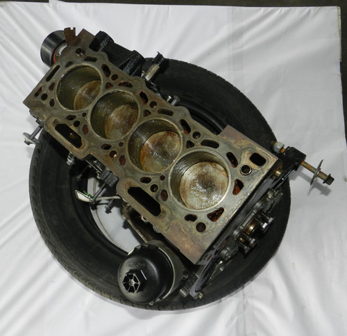 Motor Parcial S/ Cabeçote Citroen C3 1.6 16v 2011 113cv Flex
