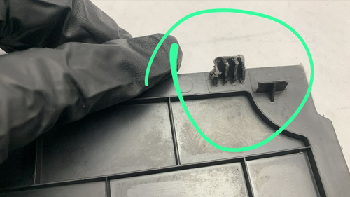Tampa Acabamento Console Gm Meriva 2003 A 2012 Com Detalhe