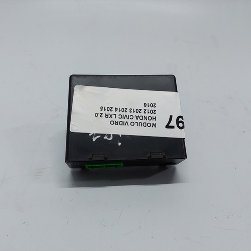 Modulo Central Vidros Honda Civic Ano 2012 A 2016