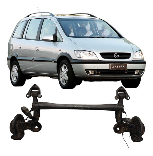 Eixo Traseiro Chevrolet Zafira 2002 94713737