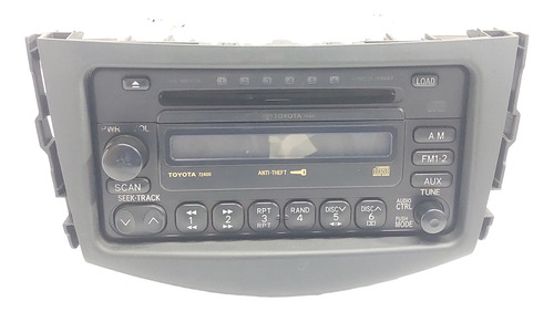 Rádio Original Toyota Rav-4 Ano 2004 A 2012