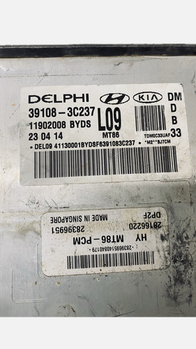 Módulo Injeção Hyundai Santa Fé 3.3 L09 391083c237