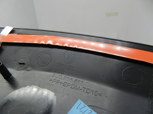 Moldura Para-choque Dianteiro Esquerdo Vw Gol Saveiro G5