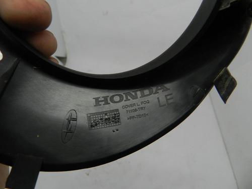 Moldura Farol Milha Esquerdo Honda Wrv 2018 A 2020 71108try