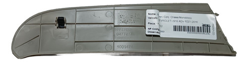 Moldura Coluna Traseira Esquerda Gm S10 2.4 Flex 2012 2016