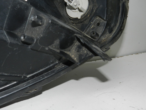 Farol Esquerdo Máscara Negra Ford Ka 18/21 Com Detalhe