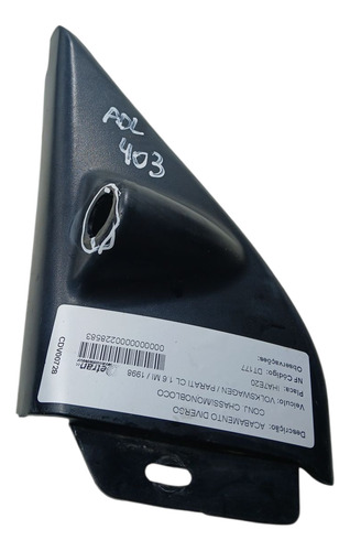 Moldura Retrovisor Esquerdo Vw Parati 1998 Com Detalhe (ap)