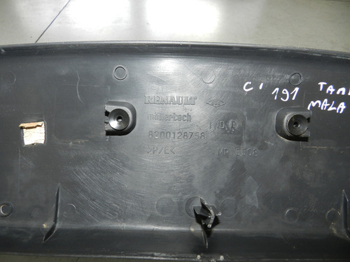 Acabamento Traseiro Teto Renault Megane 08/12  8200128758