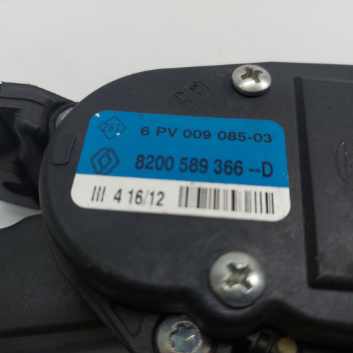 Pedal Acelerador Eletrônico Sandero Logan 1.6 Cód 820058936d